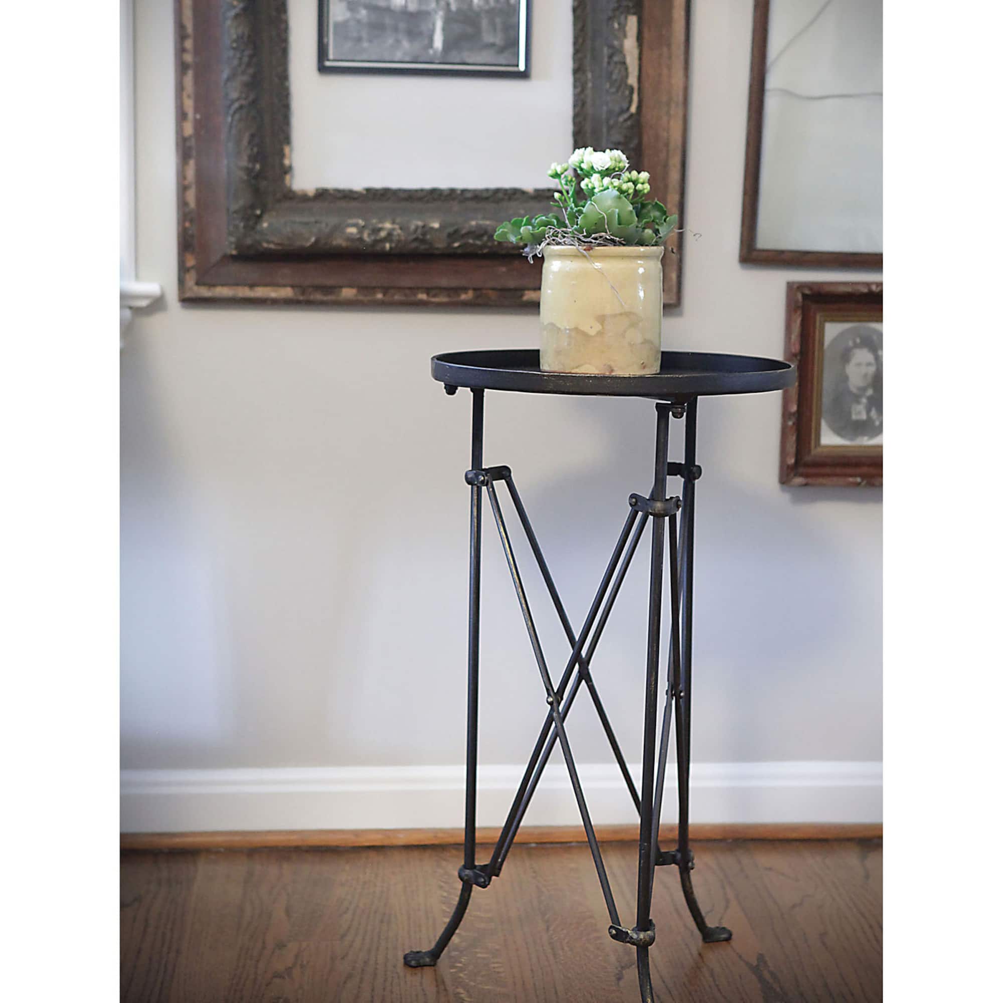 Hello Honey® Bronze Metal Table